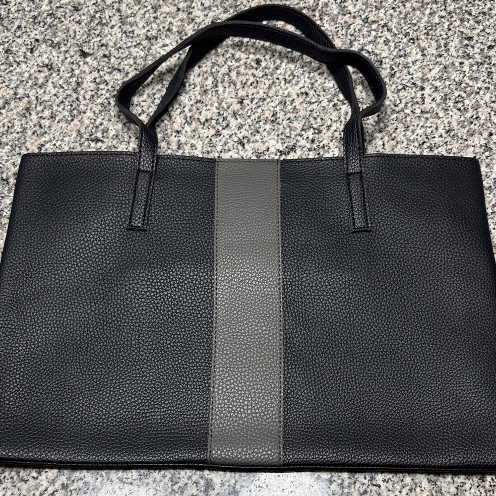 Vince Camuto Black and Gray Women's Briefcase